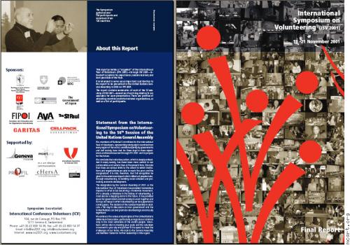 Conference Report - International Symposium on Volunteering (ISV2001)
