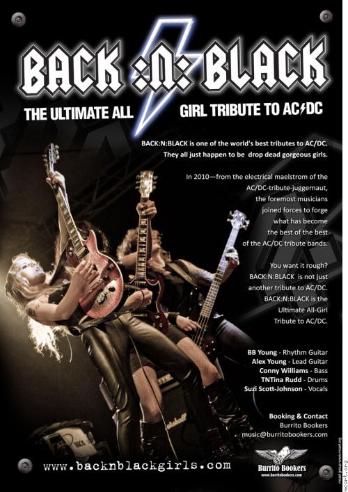 Band Fiche - BACK:N:BLACK