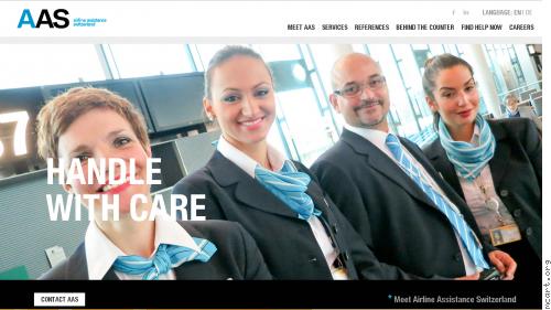 Corporate Identity - Airline Assistance Switzerland