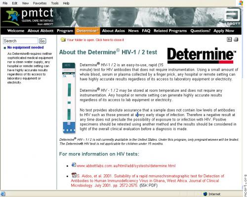 Donation Program - Determine® Donation Program