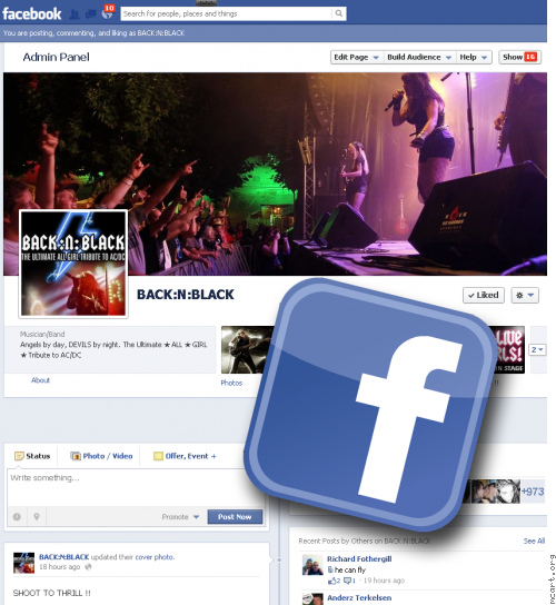 Facebook - BACK:N:BLACK
