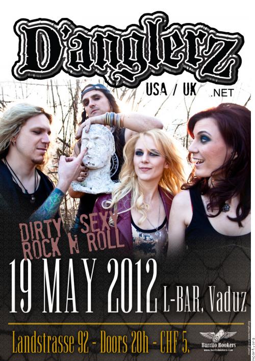 Tour Poster - D'ANGLERZ