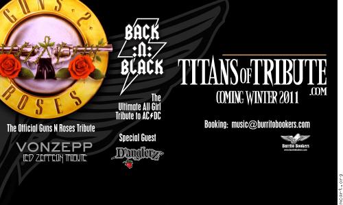 Concert Website - Titans of Tribute