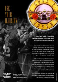 Band Fiche - Guns 2 Roses