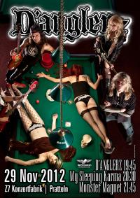 Poster - D'ANGLERZ & Monster Magnet
