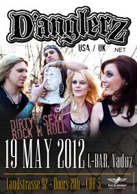 Tour Poster - D'ANGLERZ