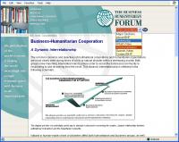NGO Website - Business-Humanitarian Forum