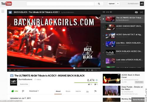 Music Videos - BACK:N:BLACK