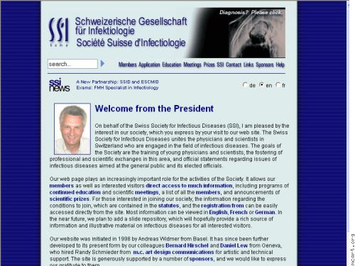 Hospital Website - Swiss Society for Infectiology (SSI)