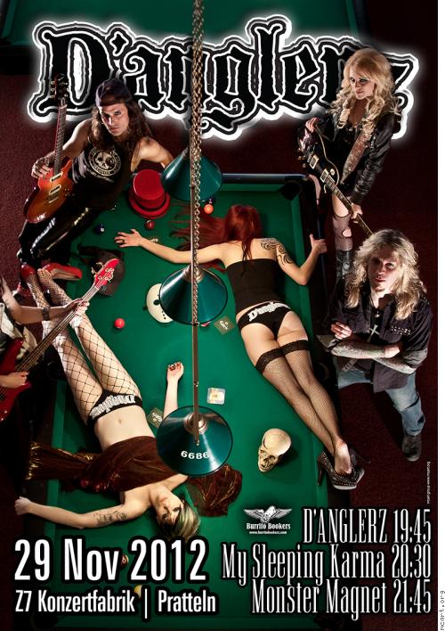 Poster - D'ANGLERZ & Monster Magnet